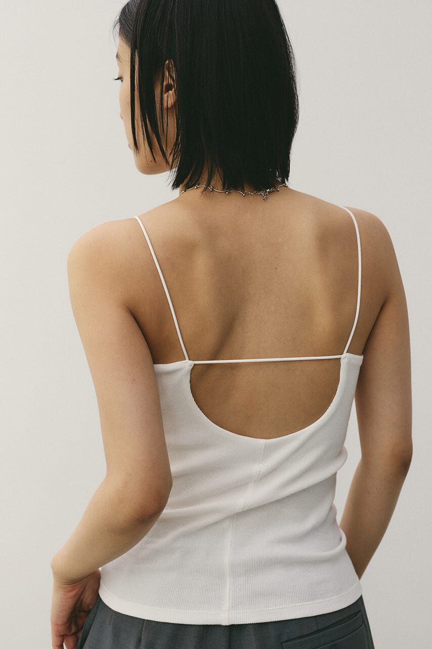 STYLEMIXER「カップ付きバックオープンキャミ」|キャミソール|