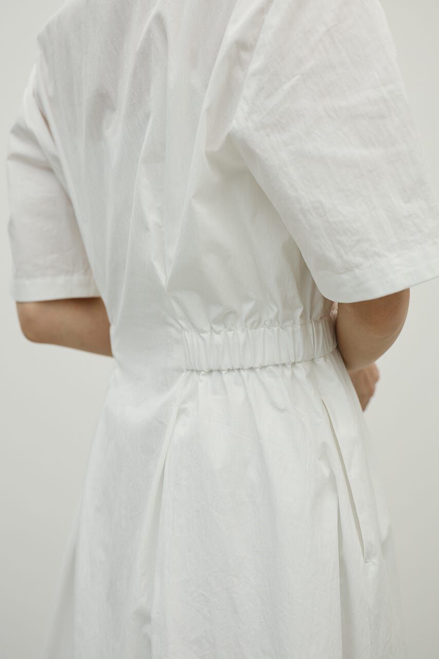 STYLEMIXER「ウエストギャザーシャツワンピース」|ワンピース|