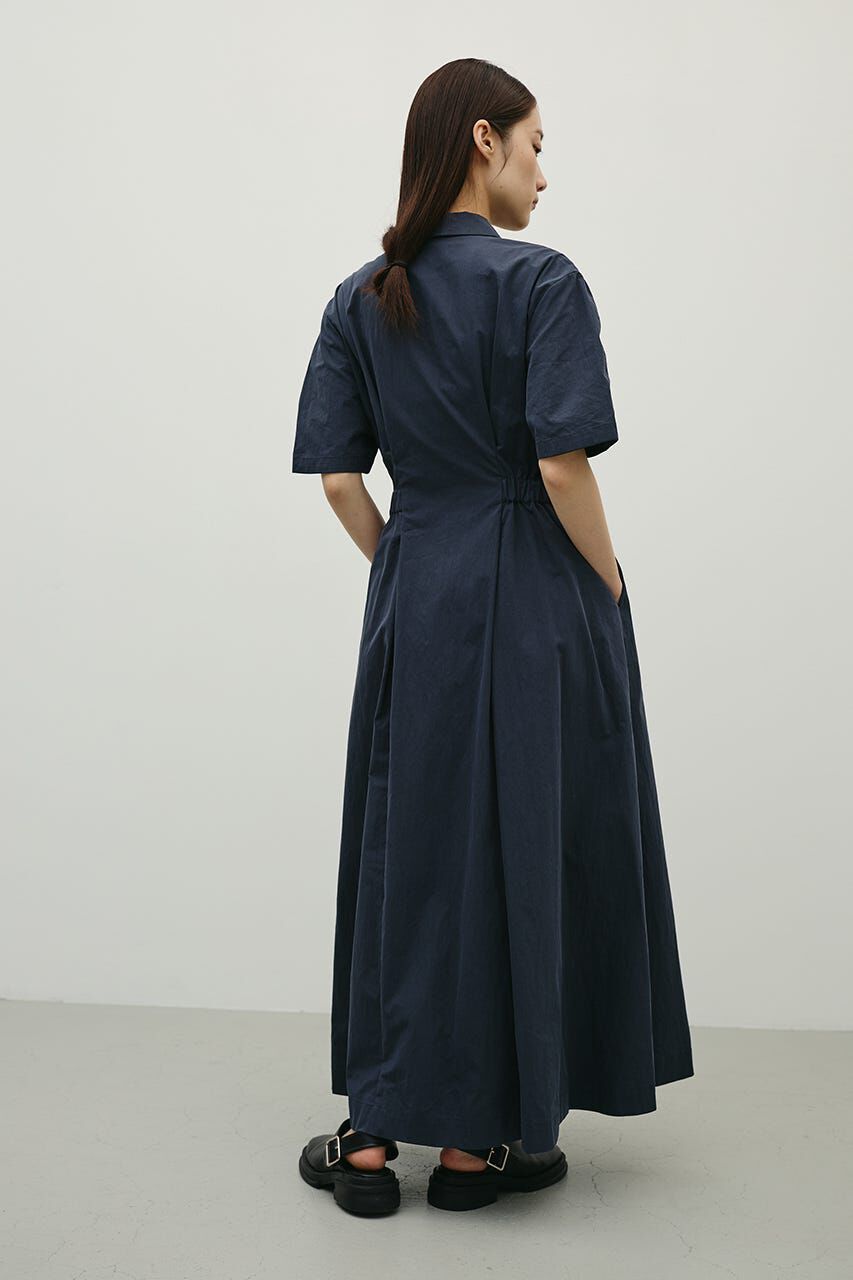 STYLEMIXER「ウエストギャザーシャツワンピース」|ワンピース|