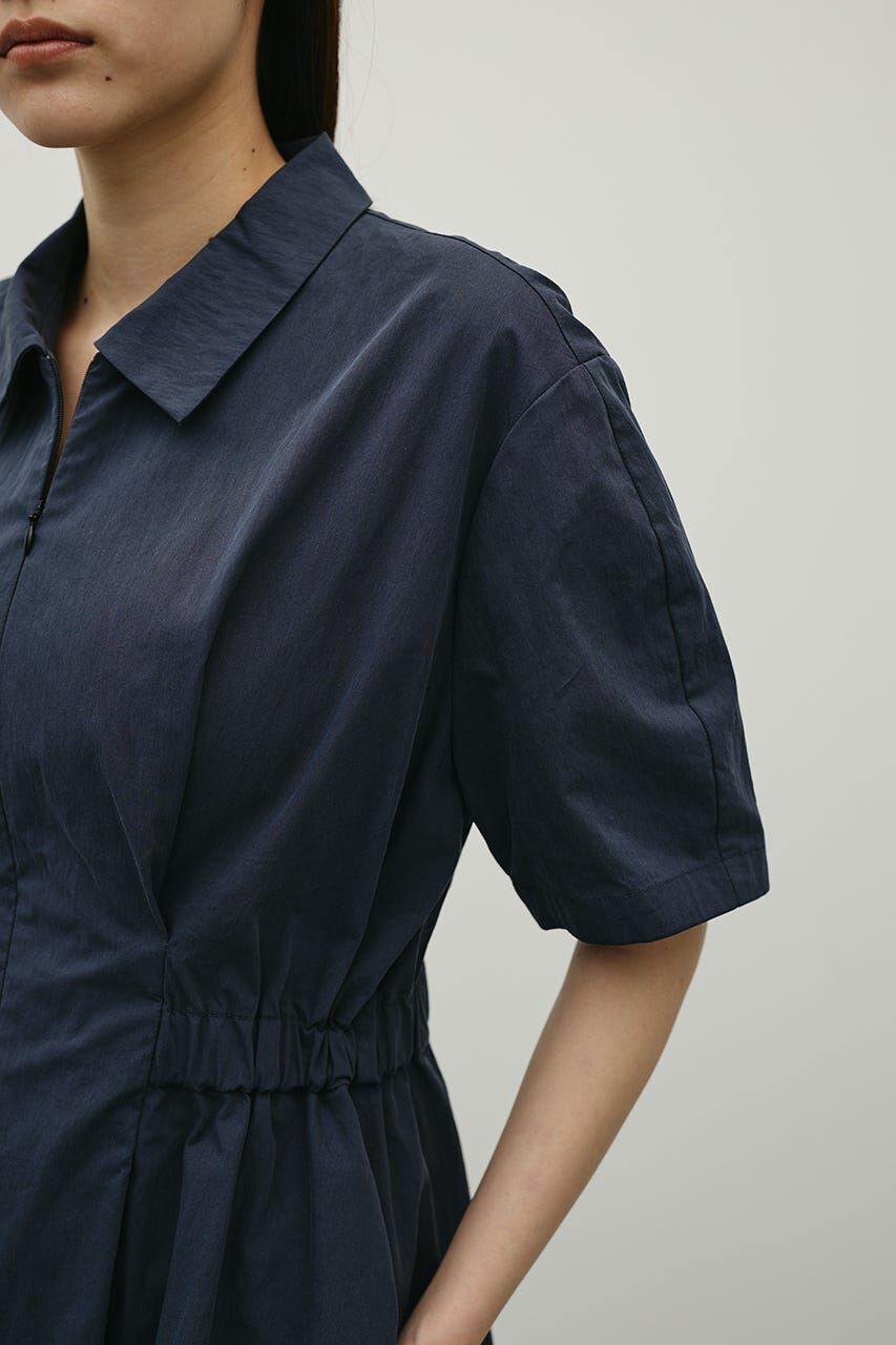 STYLEMIXER「ウエストギャザーシャツワンピース」|ワンピース|