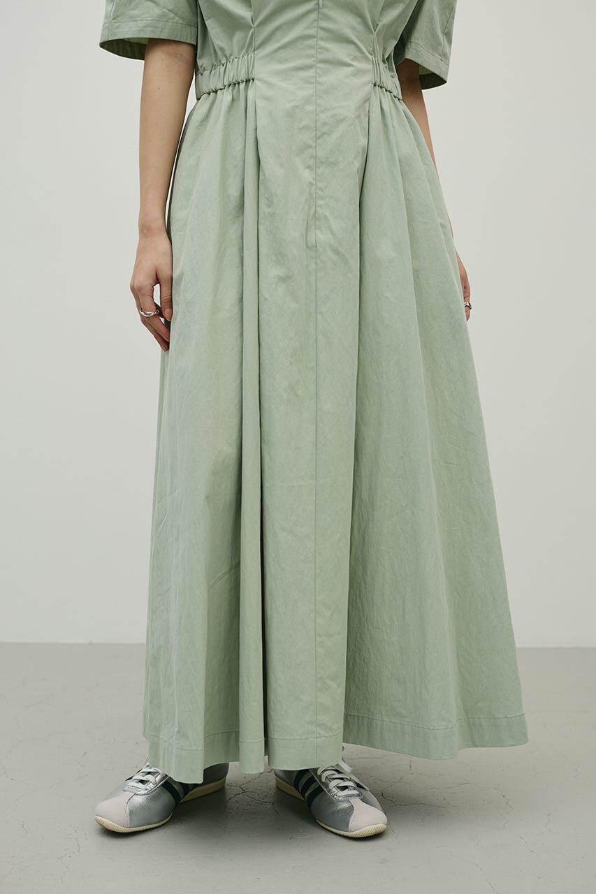 STYLEMIXER「ウエストギャザーシャツワンピース」|ワンピース|