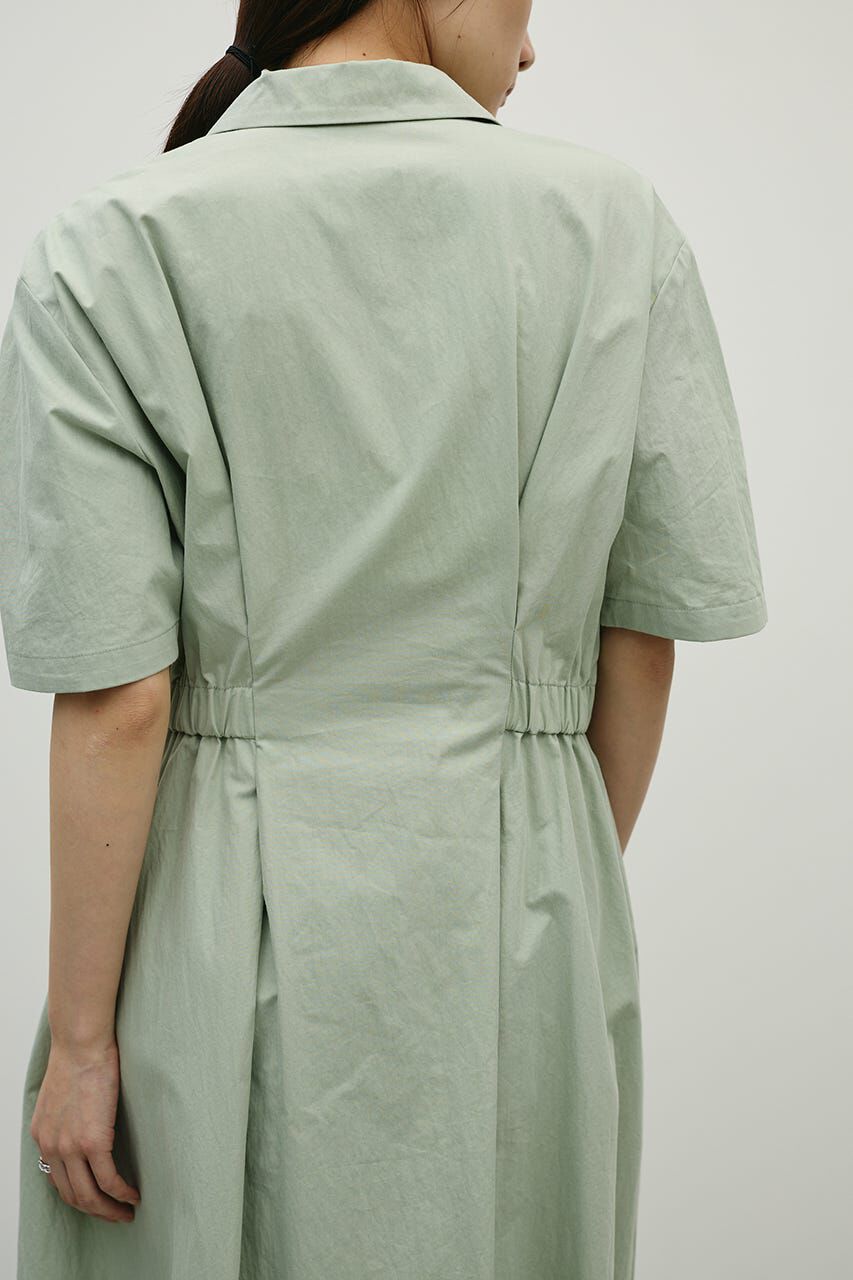 STYLEMIXER「ウエストギャザーシャツワンピース」|ワンピース|