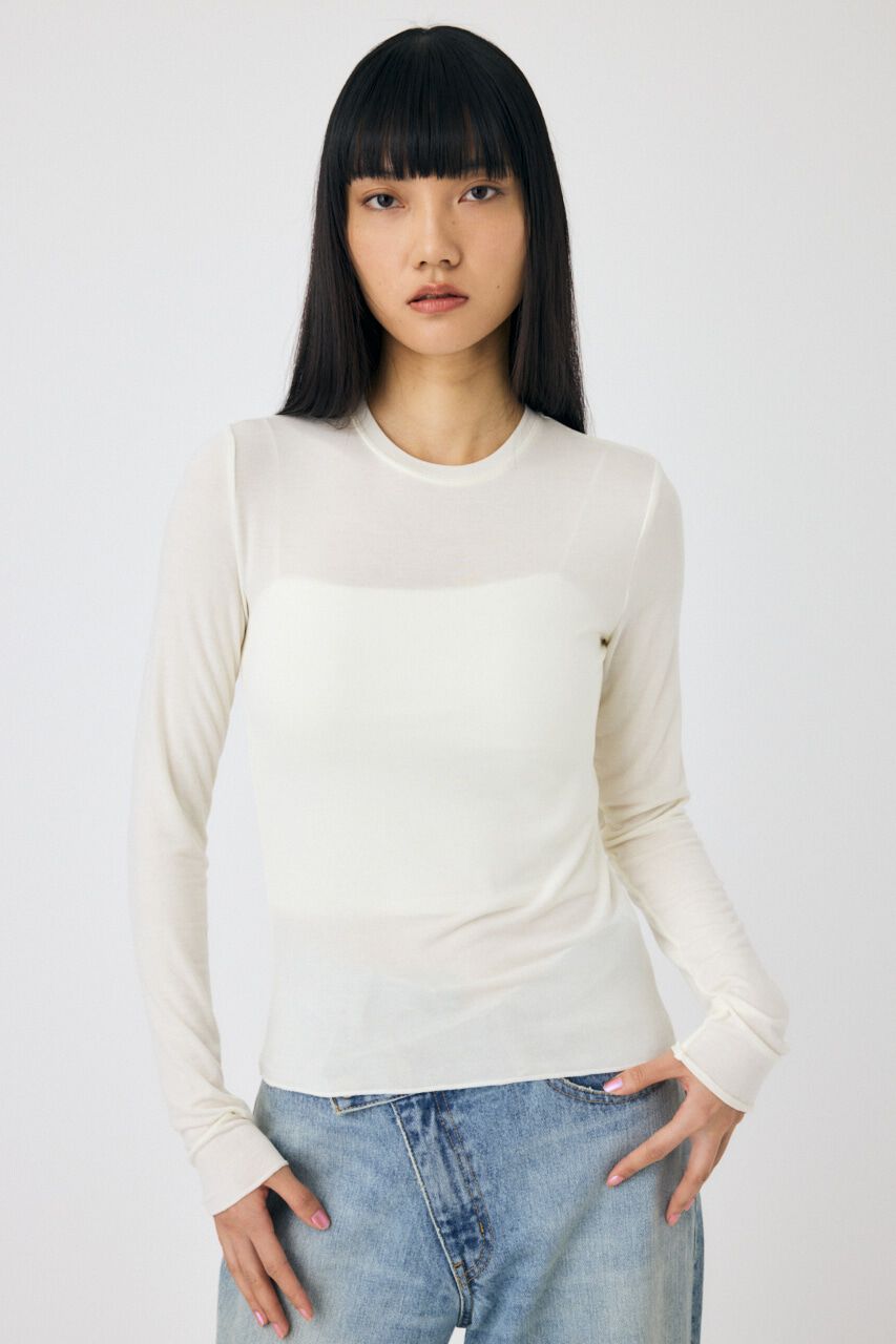 MOUSSY「SOFT TOUCH ロンT」|Tシャツ・カットソー|IVOY3