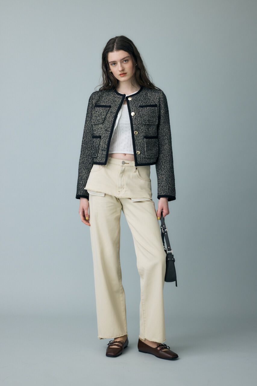 MOUSSY「PICOT EYELET ニットアンサンブル」|ニット・セーター|