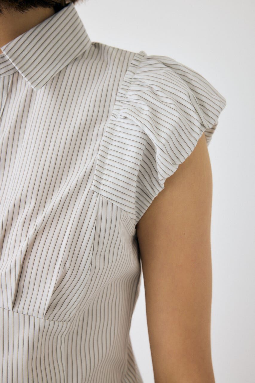 MOUSSY「PIN STRIPE FIT シャツ」|シャツ・ブラウス|