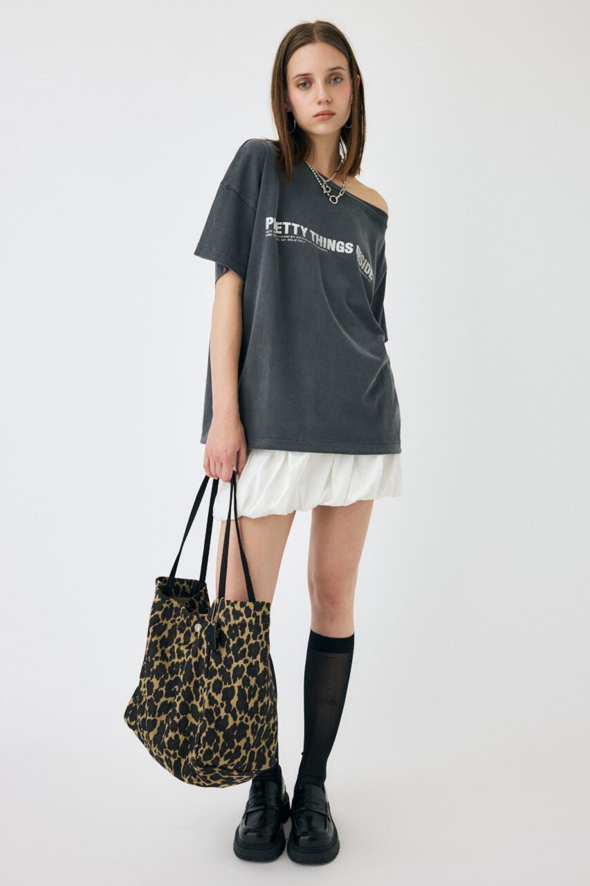 MOUSSY「ONE SHOULDER TEE」|Tシャツ・カットソー|