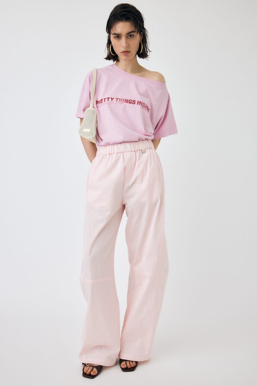 MOUSSY「ONE SHOULDER TEE」|Tシャツ・カットソー|