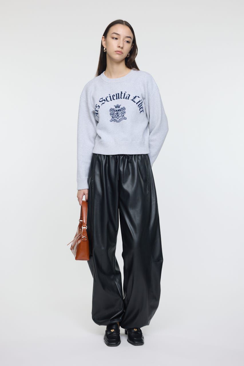MOUSSY「F/LEATHER JOGGER パンツ」|その他|
