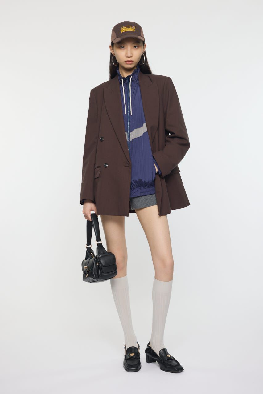 MOUSSY「SWITCHING NYLON ジャケット」|ブルゾン・スタジャン|