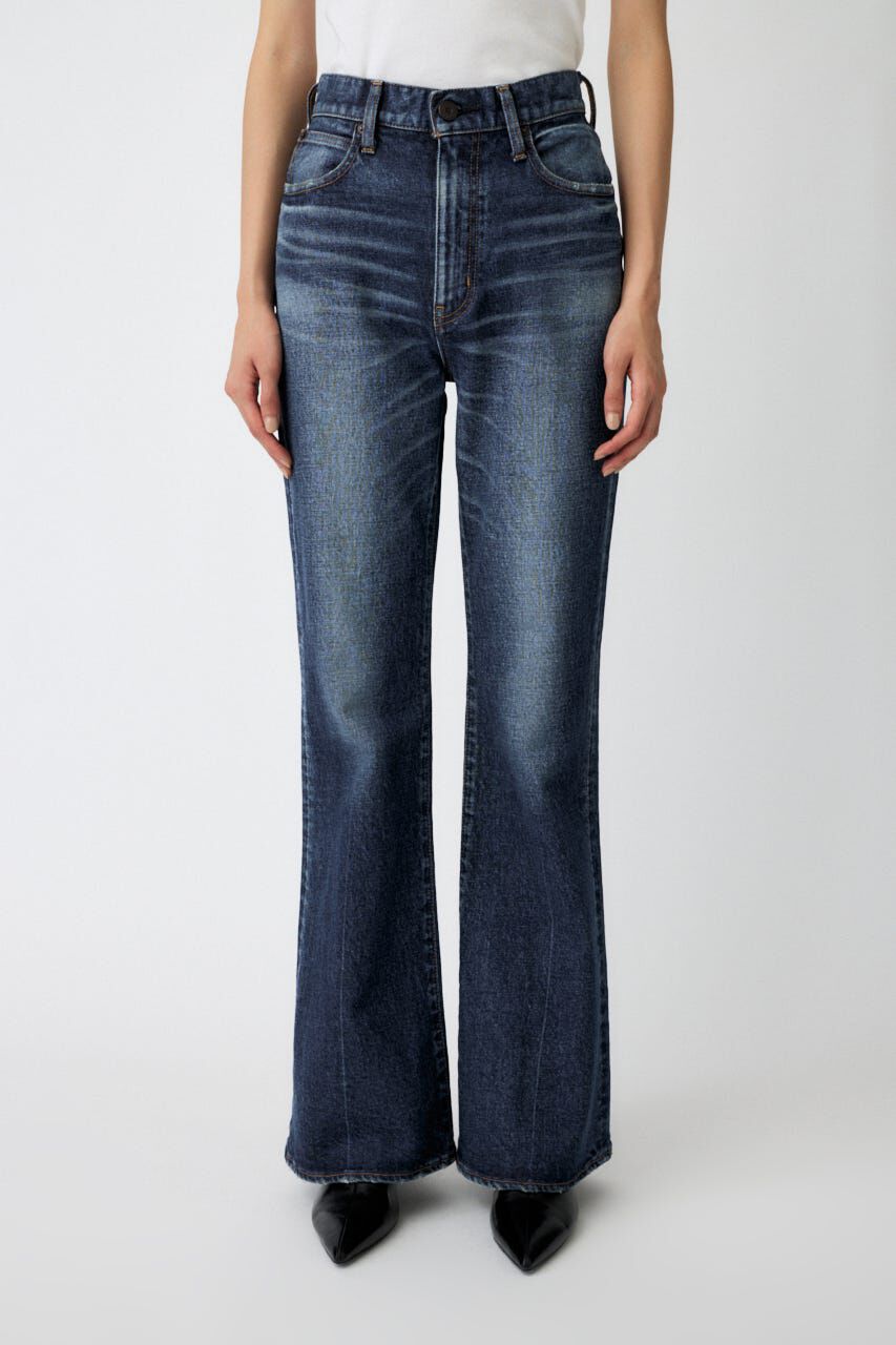 MOUSSY「MVS D/BLU FLARE / ロングサイズ」|デニム|D/BLU3