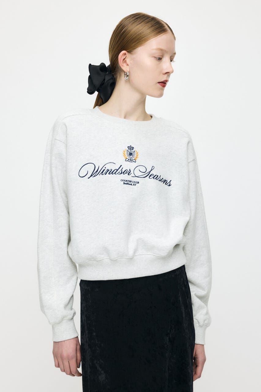 MOUSSY「CC EMBROIDERY プルオーバー」|パーカー|