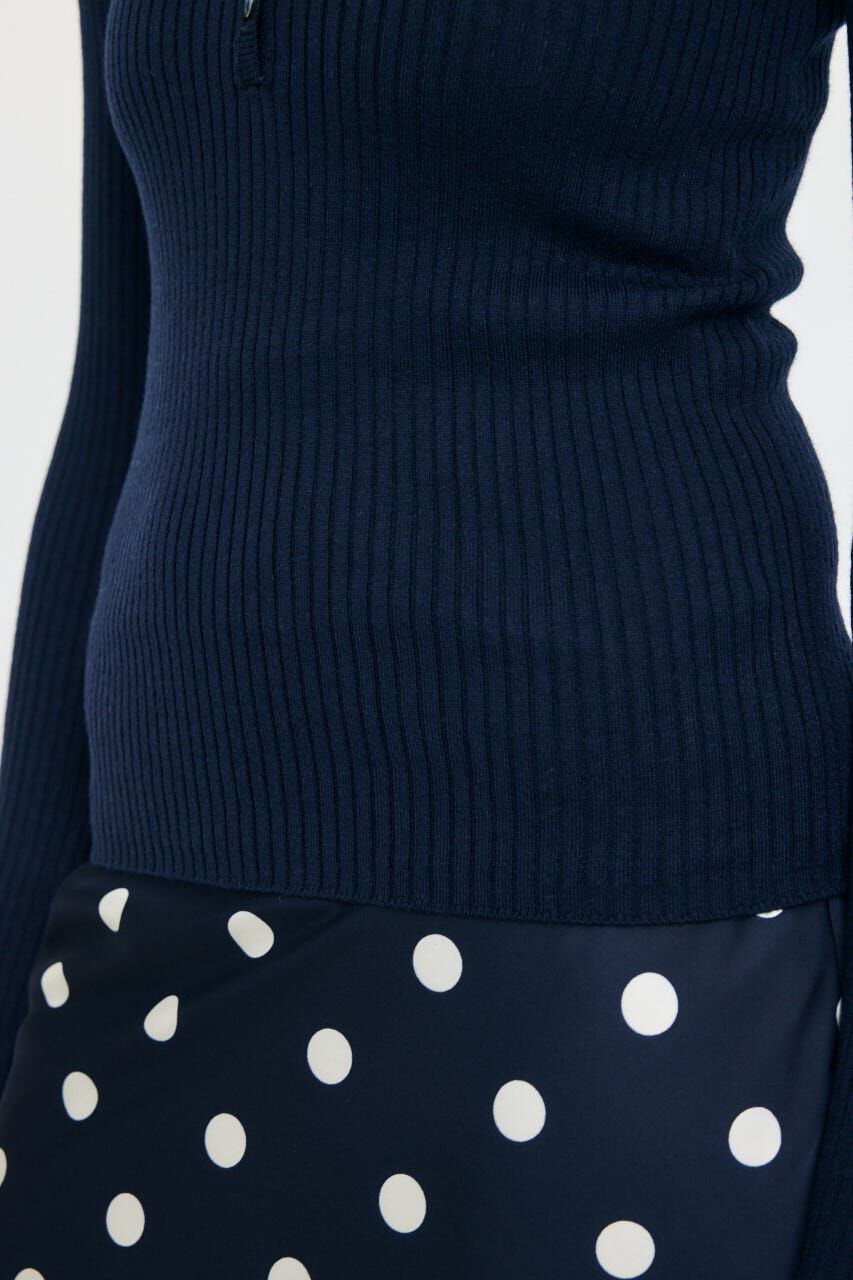 MOUSSY「CALM TOUCH HENRY NECK トップス」|ニット・セーター|