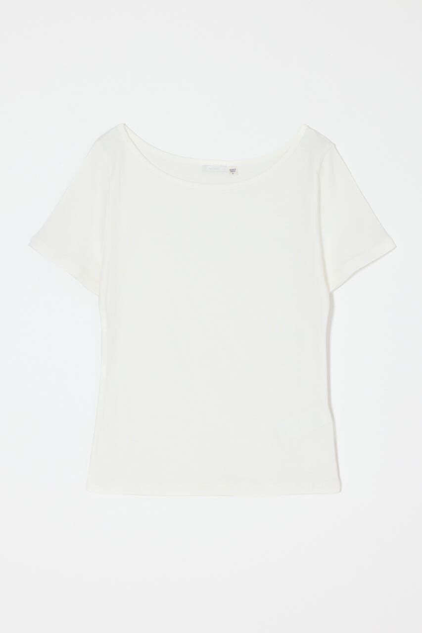 MOUSSY「SUVIN GIZA BOAT NECK TEE」|Tシャツ・カットソー|