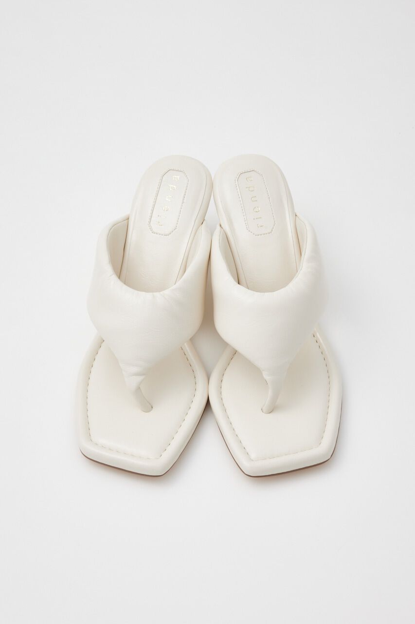 rienda「レディーウェッジトングサンダル」|サンダル|