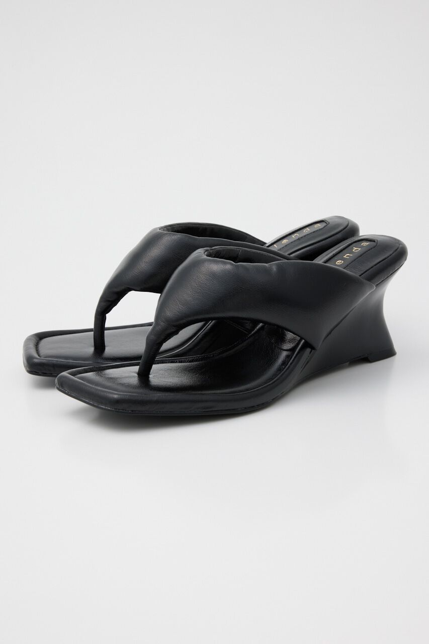 rienda「レディーウェッジトングサンダル」|サンダル|