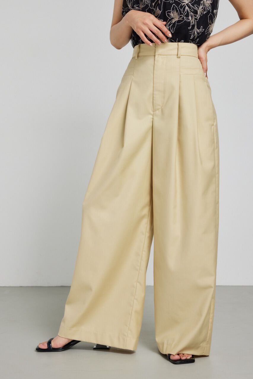 rienda「ポケットデザインタックワイドパンツ」|その他|