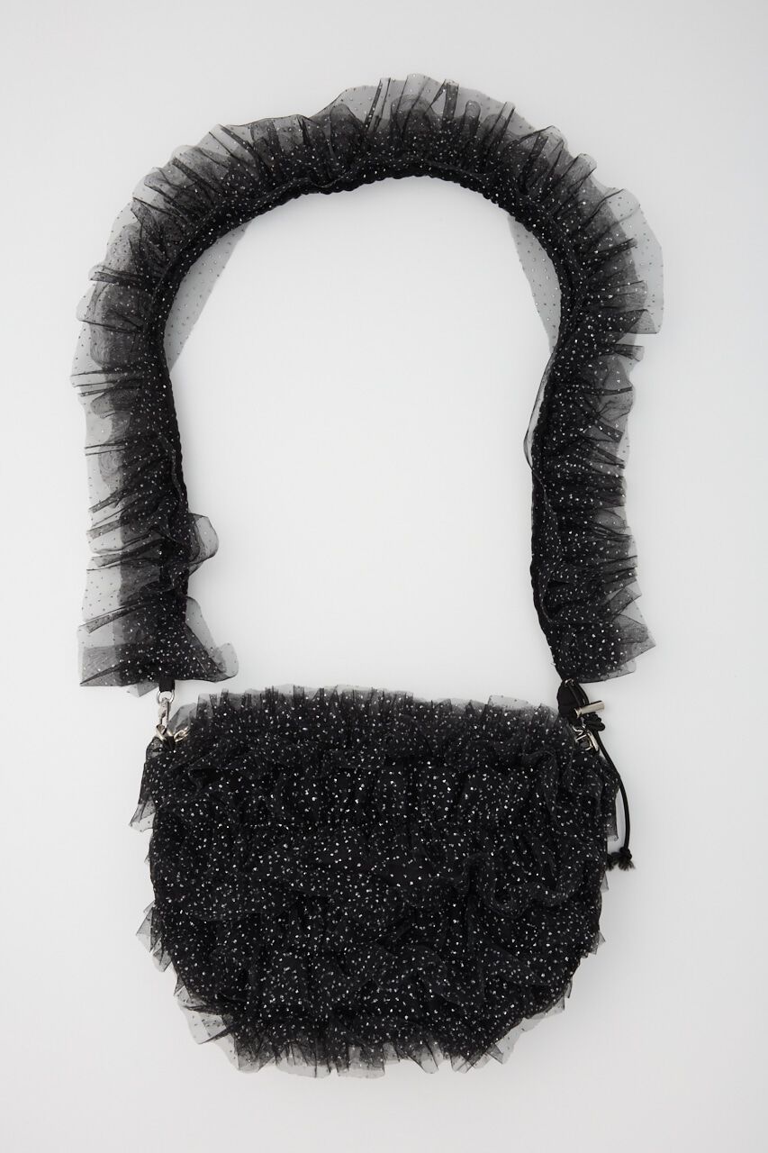 rienda「manywayチュールバッグ」|その他|BLK