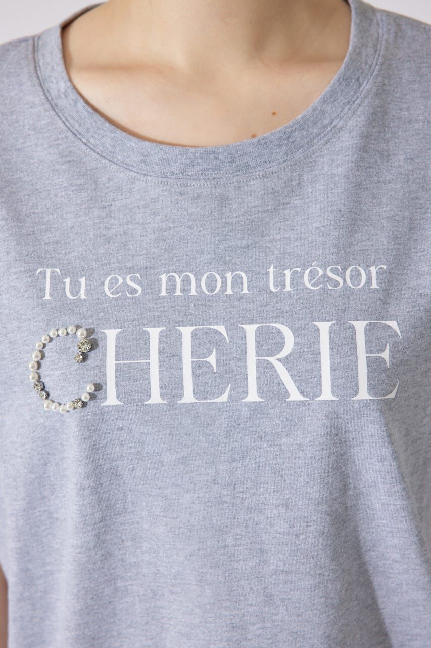 rienda「パールロゴビッグTシャツ」|Tシャツ・カットソー|