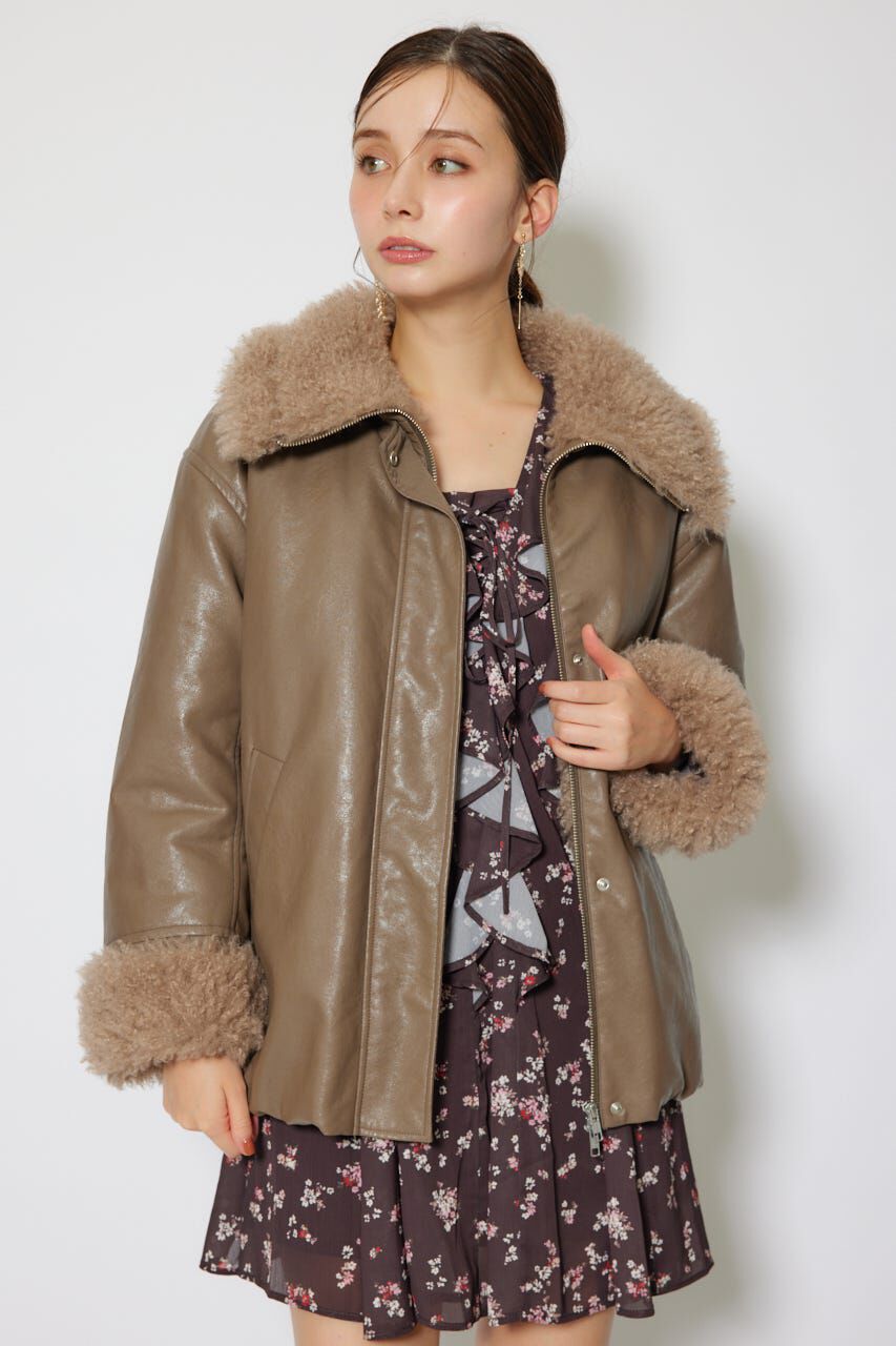 rienda「オーバールーズシルエットボンバージャケット」|その他|