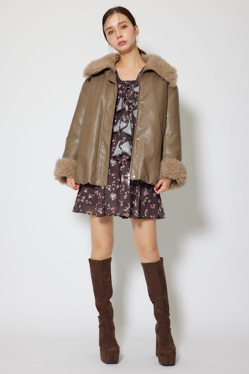 rienda「オーバールーズシルエットボンバージャケット」|その他|