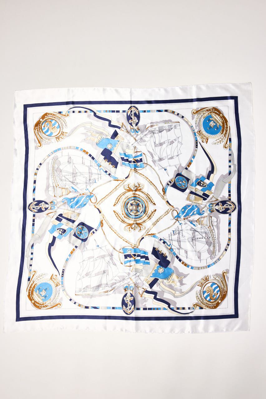 rienda「スカーフ付きマーメイドニットワンピース」|ワンピース|