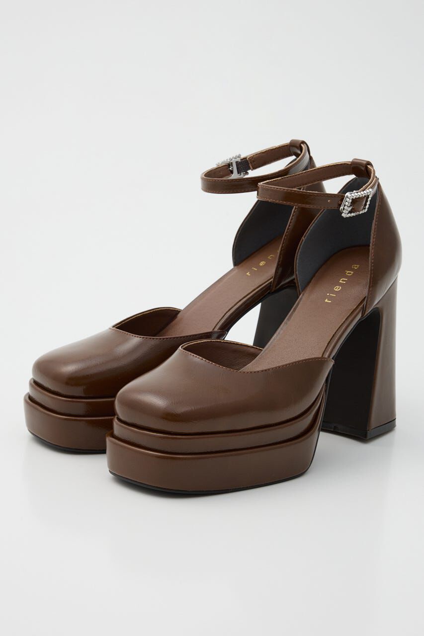 rienda「アンクルストラップパンプス」|パンプス|