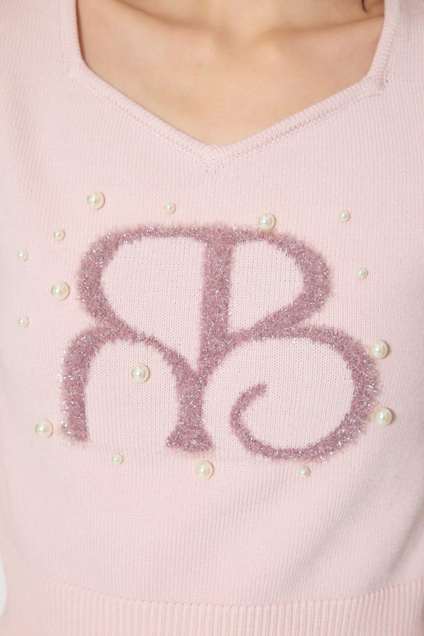 rienda「ジャガードRニットトップス」|ニット・セーター|