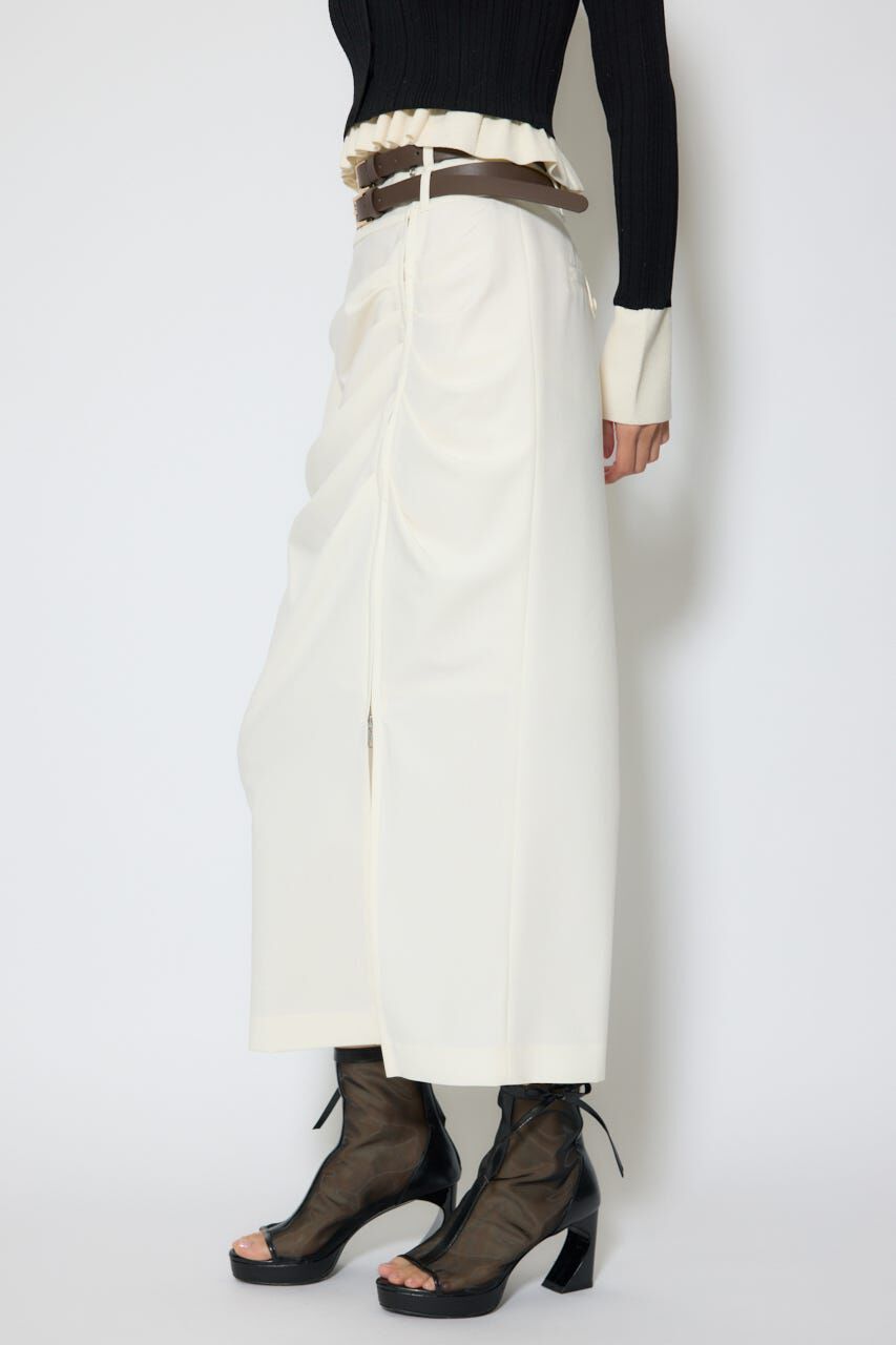 rienda「ダブルウエストデザインロングスカート」|スカート|