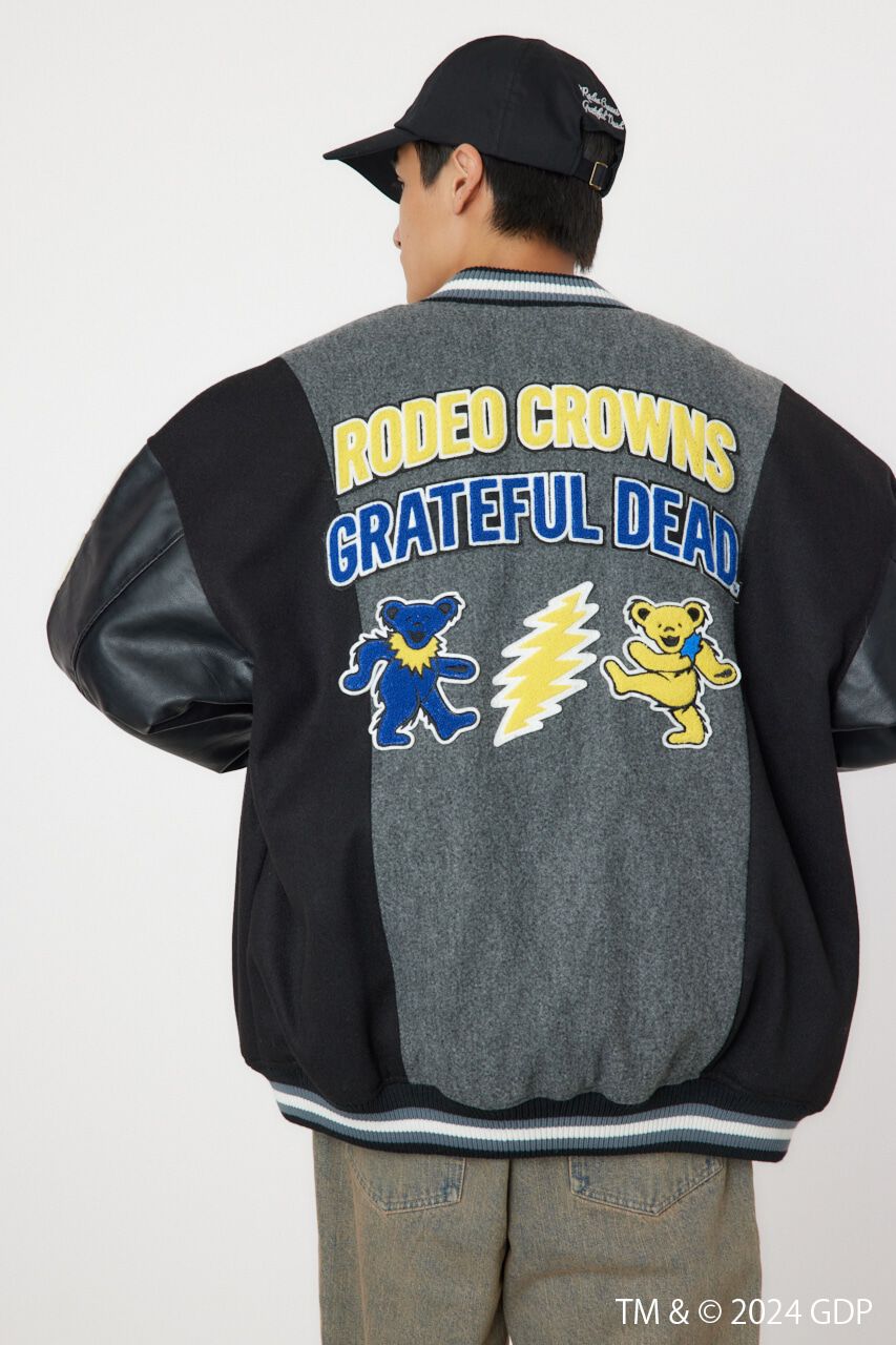 RODEO CROWNS「Grateful Dead スタジャン」|ブルゾン・スタジャン|BLK