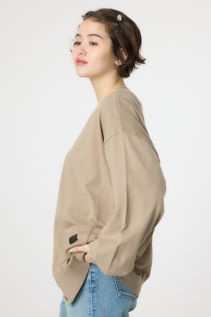 RODEO CROWNS「スクリプト LOGO ニットカーディガン」|カーディガン|