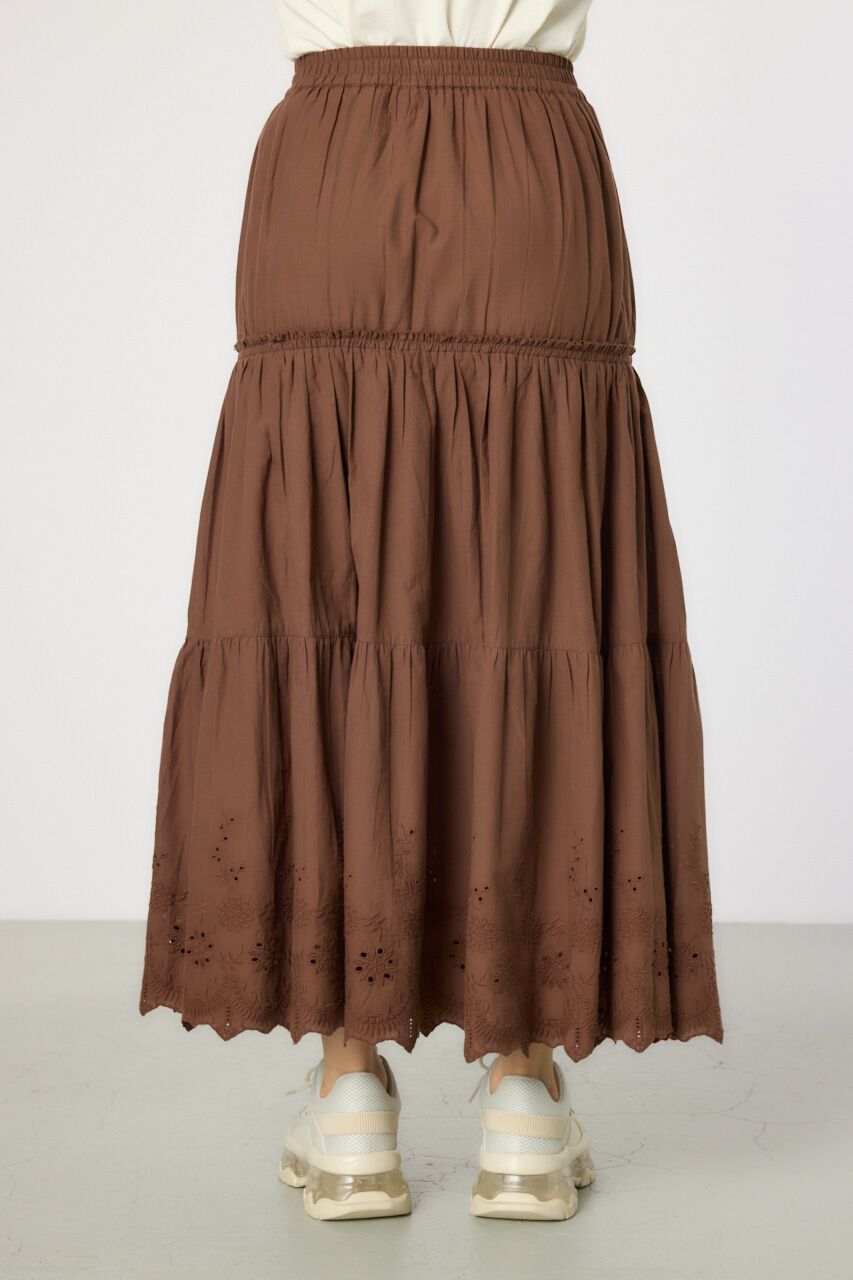 RODEO CROWNS「コットンローンスカラップスカート」|スカート|