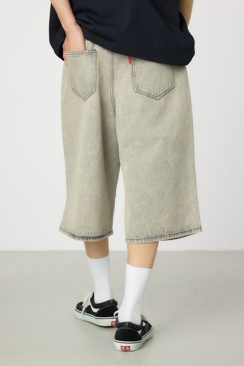 RODEO CROWNS「デニムバミューダパンツ」|デニム|