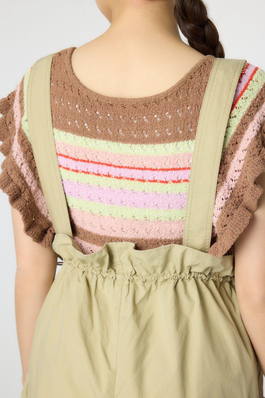 RODEO CROWNS「ウエストフリルサス付きパンツ」|その他|