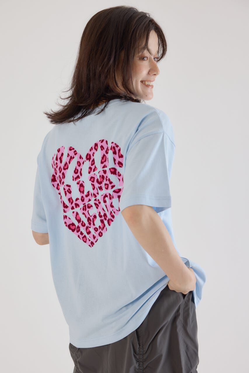 RODEO CROWNS「Heart Leopard Tシャツ」|Tシャツ・カットソー|SAX