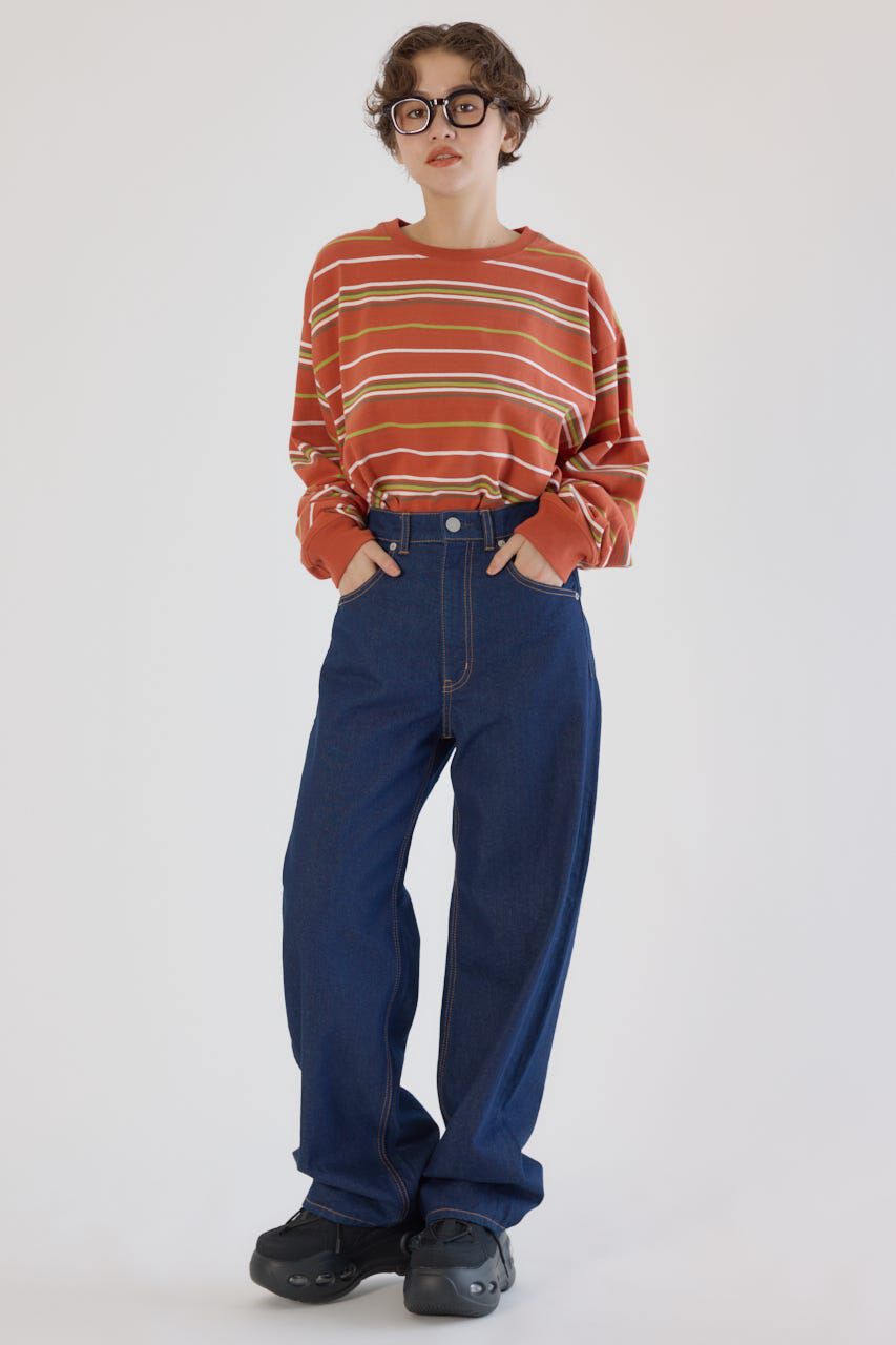 RODEO CROWNS「ワイド ルーズデニム」|デニム|