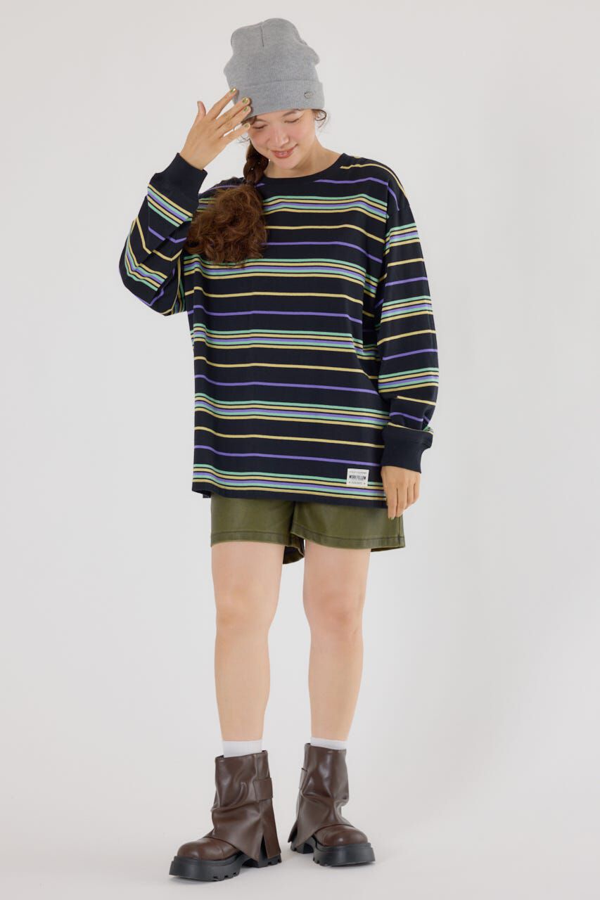 RODEO CROWNS「マルチボーダートップス」|Tシャツ・カットソー|