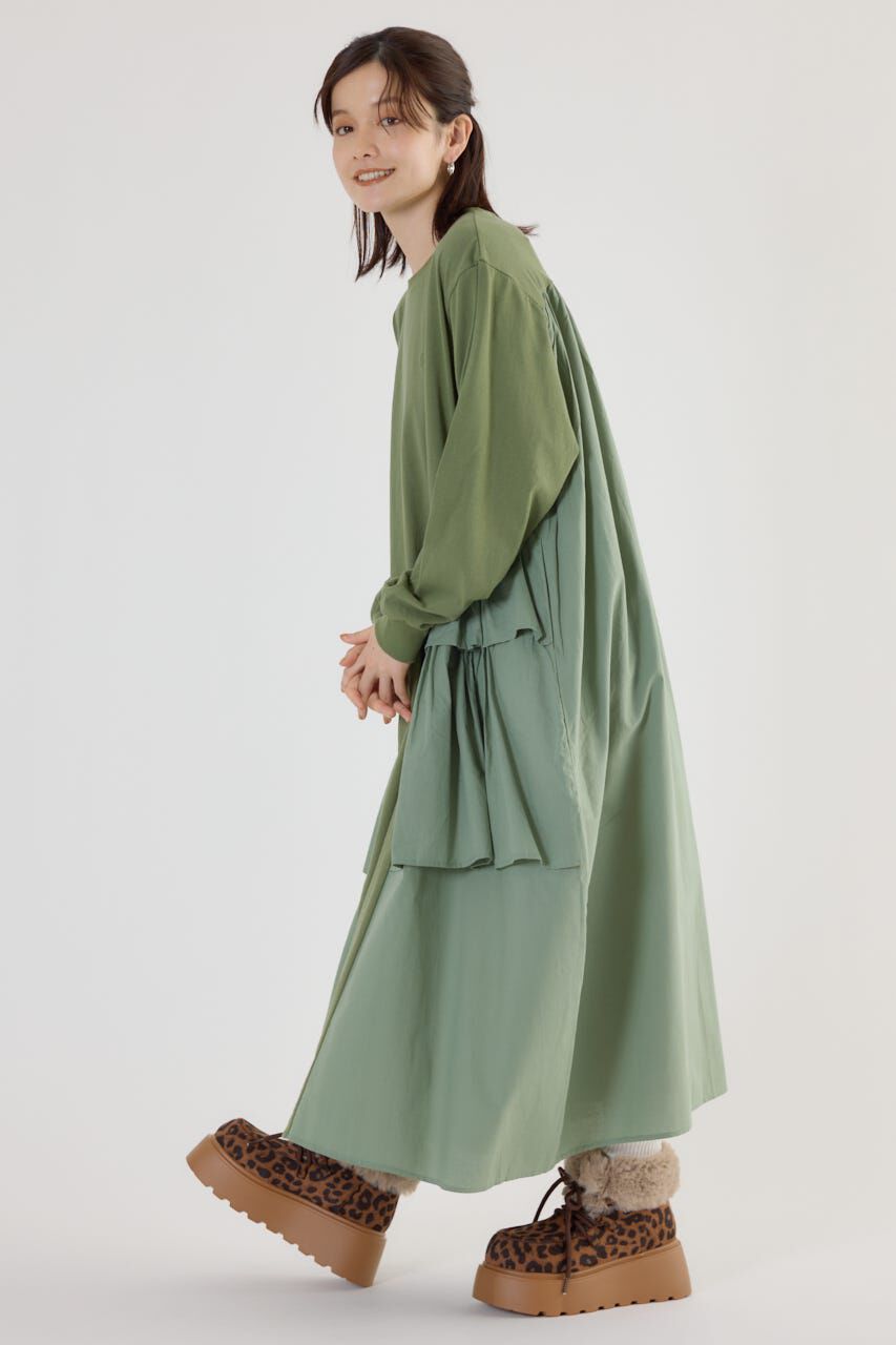 RODEO CROWNS「ドッキングフリルワンピース」|ワンピース|