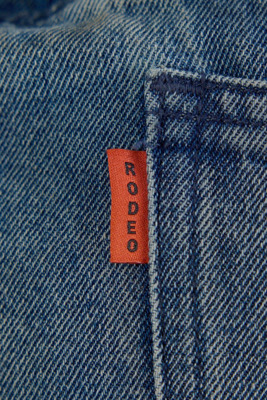 RODEO CROWNS「カーブデニムマキシスカート」|スカート|