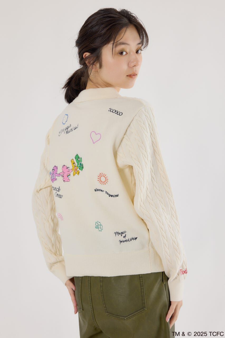 RODEO CROWNS「(Care Bears) モチーフジップカーディガン」|カーディガン|