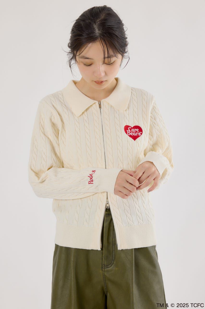 RODEO CROWNS「(Care Bears) モチーフジップカーディガン」|カーディガン|