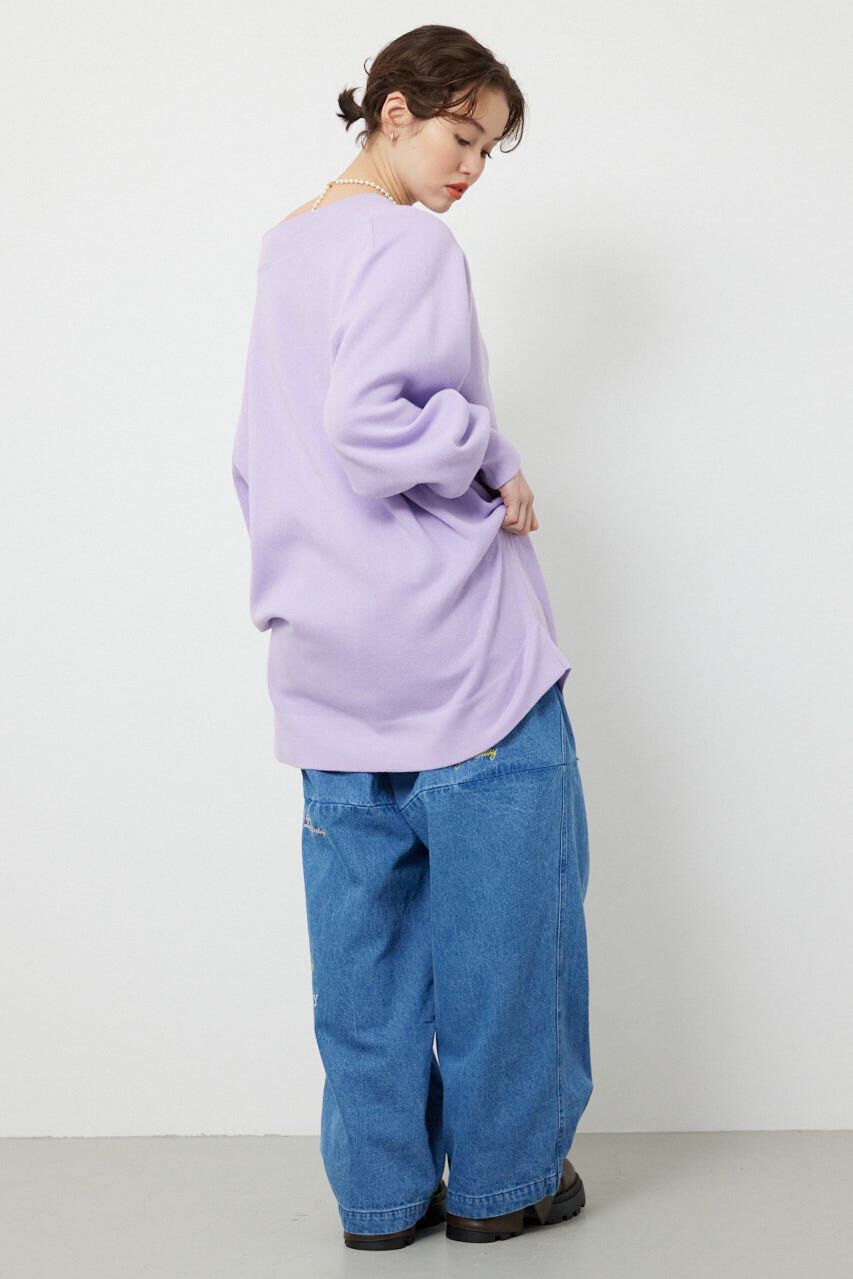 RODEO CROWNS「スウェットライクオフショルニットワンピース」|ワンピース|