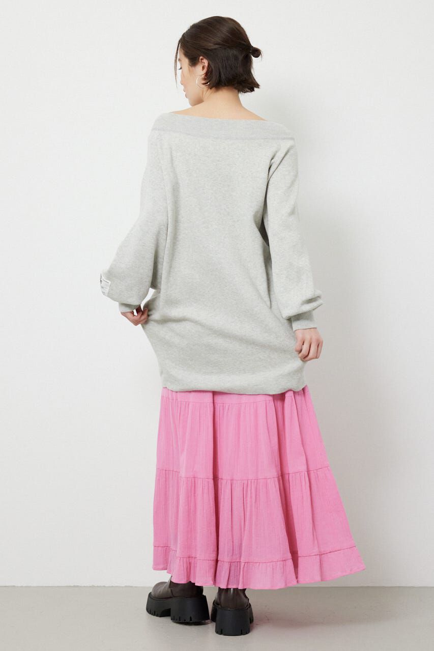 RODEO CROWNS「スウェットライクオフショルニットワンピース」|ワンピース|