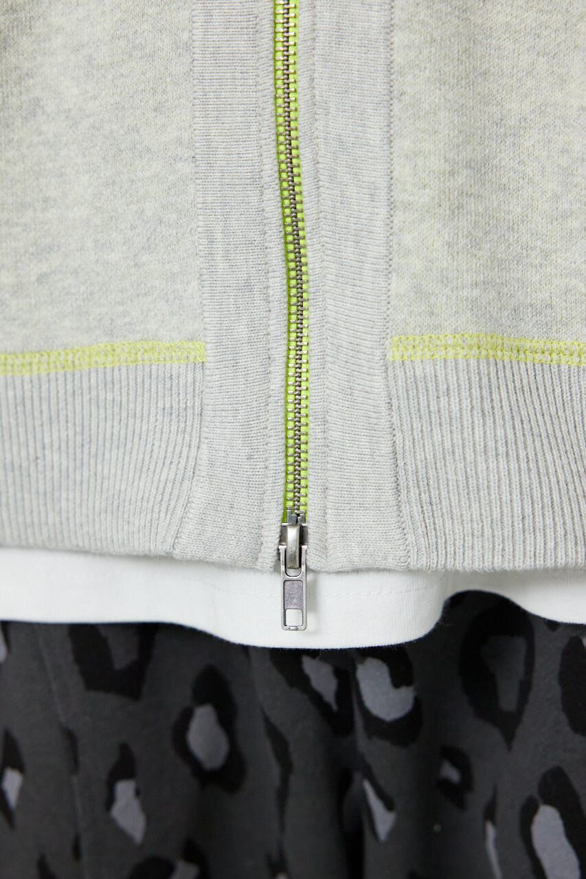 RODEO CROWNS「スウェットライクZIPカーディガン」|カーディガン|