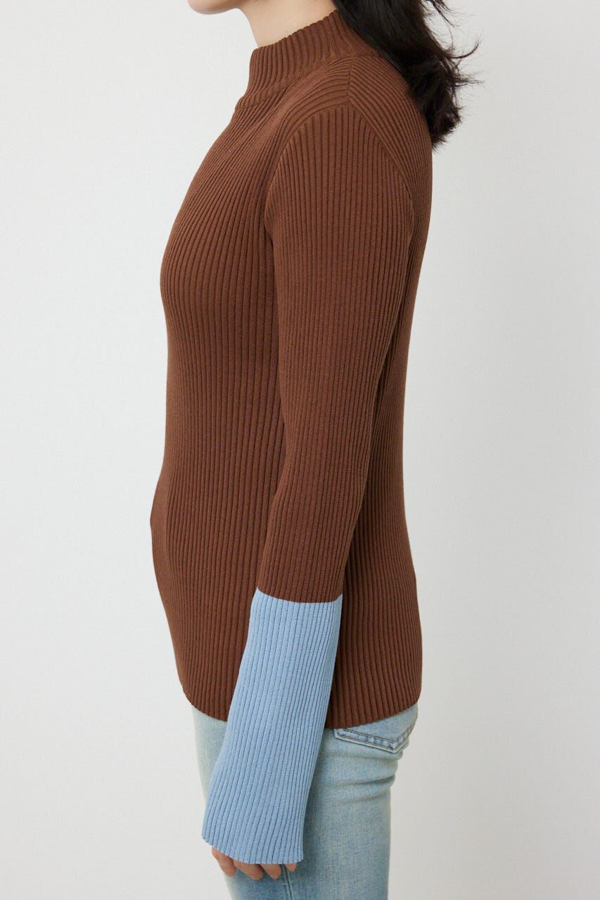 RODEO CROWNS「スリーブカラーニットトップス」|ニット・セーター|