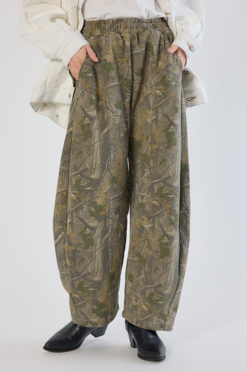 RODEO CROWNS「SHARE PATTERNバレルスウェットパンツ」|その他|柄BEG5