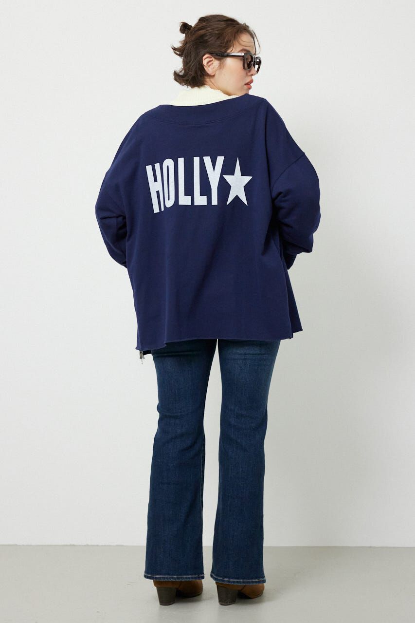 RODEO CROWNS「2WAYオフショルダージップトップス」|Tシャツ・カットソー|