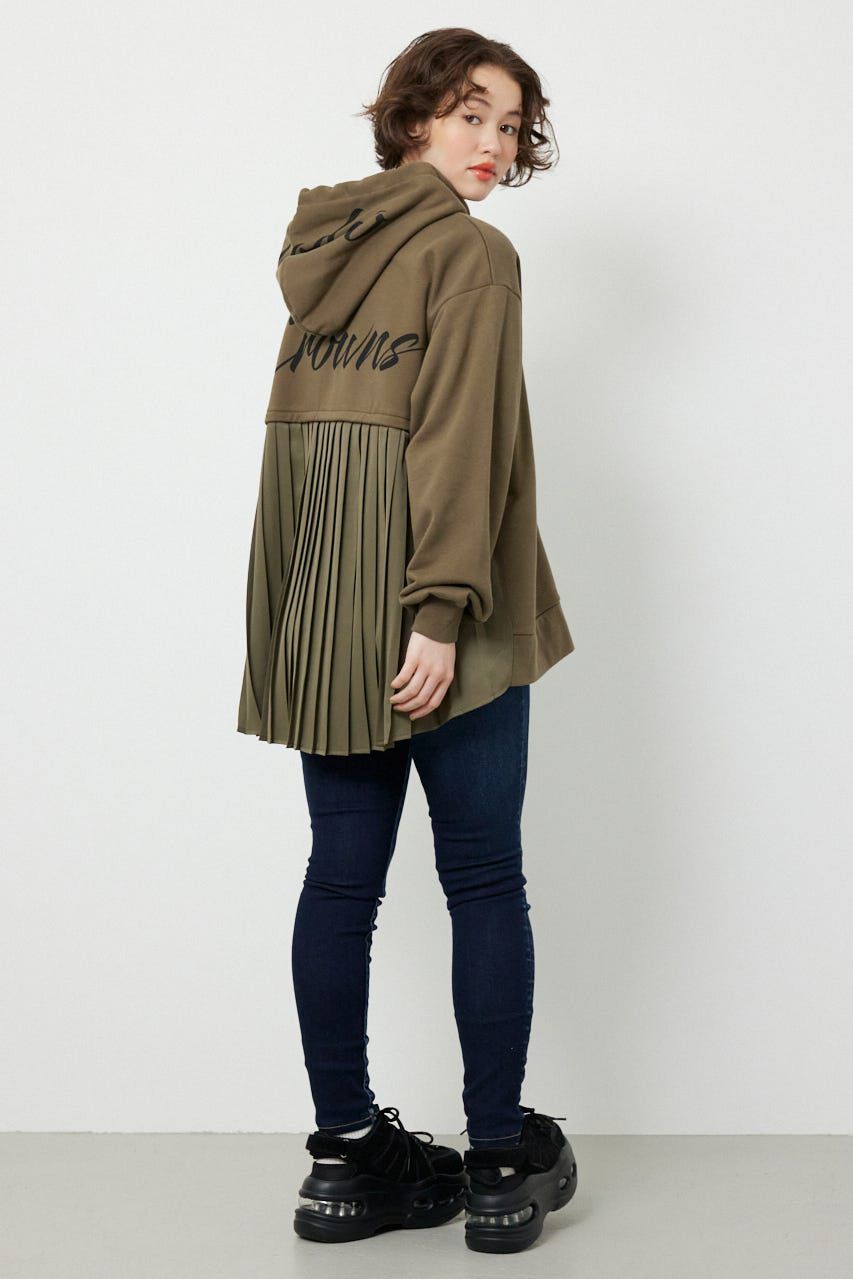 RODEO CROWNS「バックプリーツロゴパーカー」|パーカー|