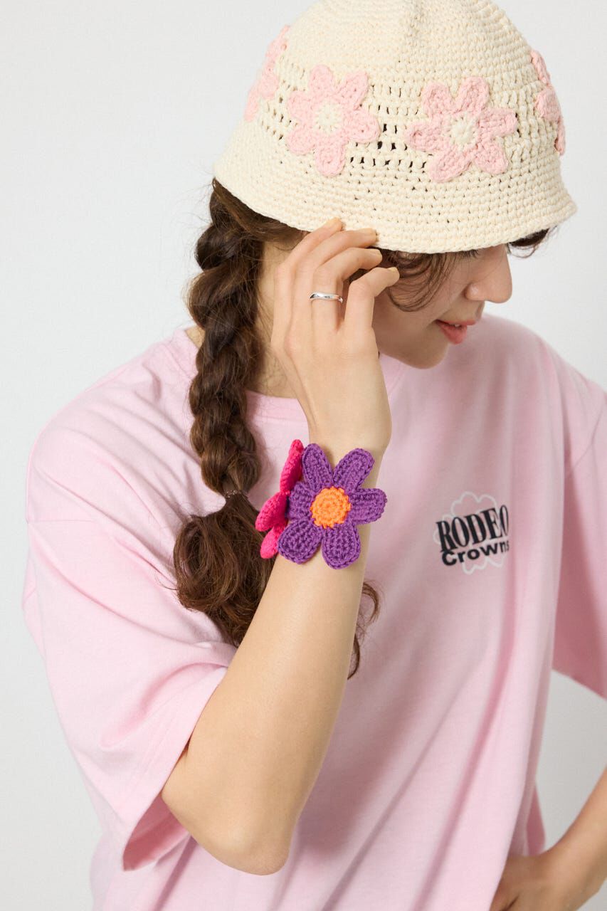 RODEO CROWNS「フラワーニットヘアゴム」|その他|