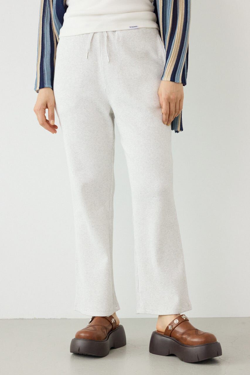 RODEO CROWNS「リブフレアパンツ」|その他|L/T.GRY1