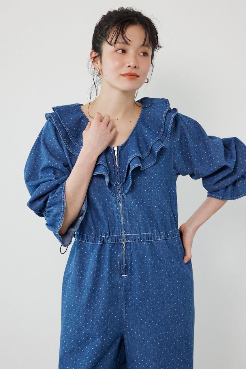 RODEO CROWNS「フリルデニムオールインワン」|その他|